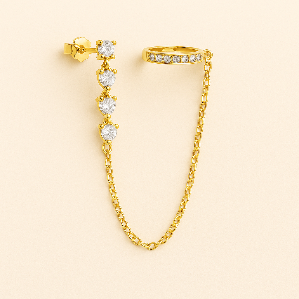 AUDRA Manchet Oorbellen