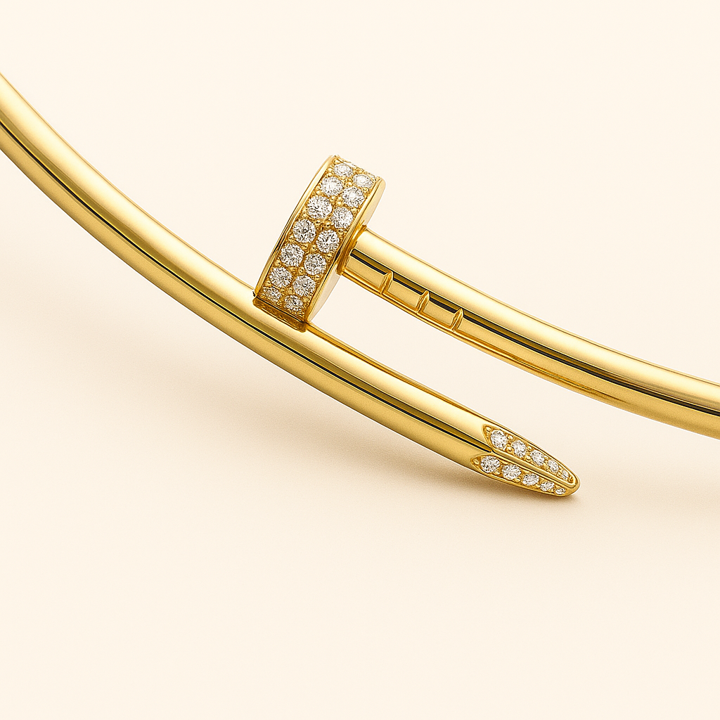 SPIJKER Halsketting met Zirkoon