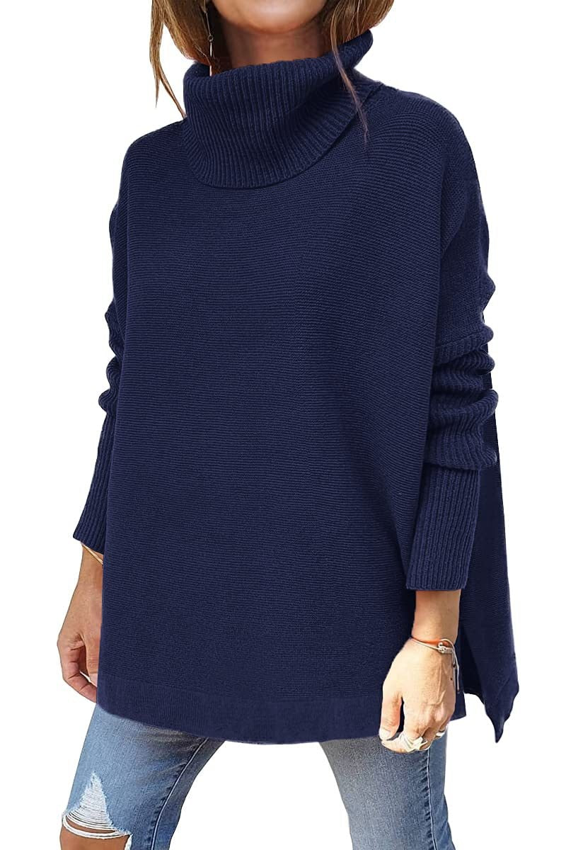 Dolcevita in cashmere dalla vestibilità ampia | HEXGLAM™ 