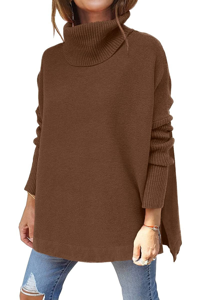 Dolcevita in cashmere dalla vestibilità ampia | HEXGLAM™ 