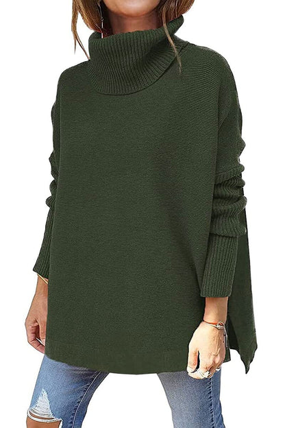 Dolcevita in cashmere dalla vestibilità ampia | HEXGLAM™ 