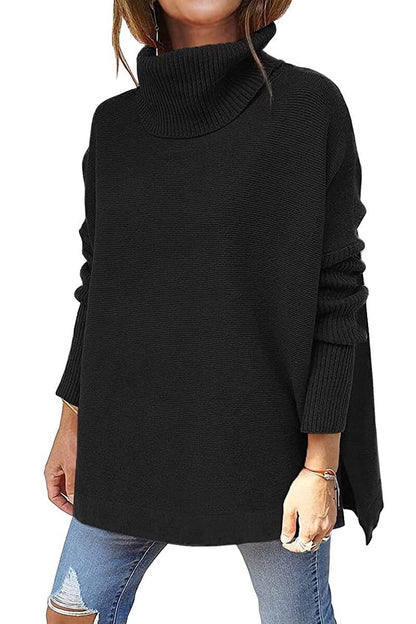 Dolcevita in cashmere dalla vestibilità ampia | HEXGLAM™ 