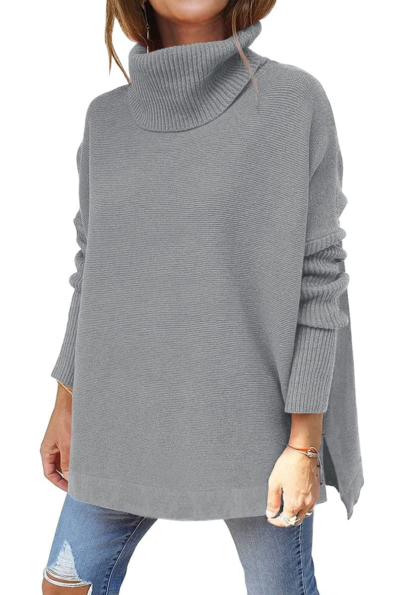 Dolcevita in cashmere dalla vestibilità ampia | HEXGLAM™ 