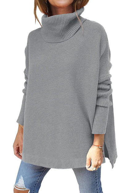 Dolcevita in cashmere dalla vestibilità ampia | HEXGLAM™ 