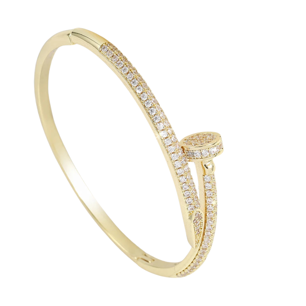 SPIJKER Deluxe Armband met Zirkonia