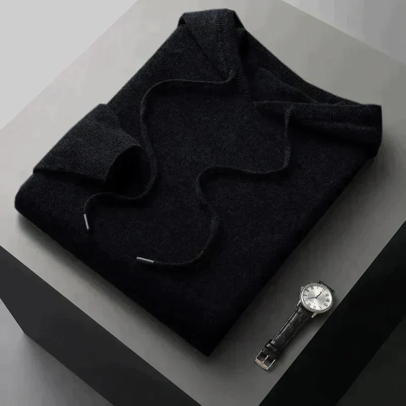 Felpa con cappuccio in lana merino | HEXGLAM™