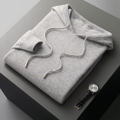 Felpa con cappuccio in lana merino | HEXGLAM™