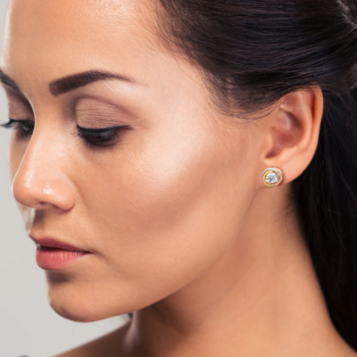 TRINITY Diamanten Oorbellen